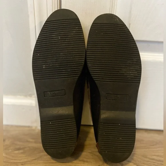 Sebago Black and Brown Tassel Loafers